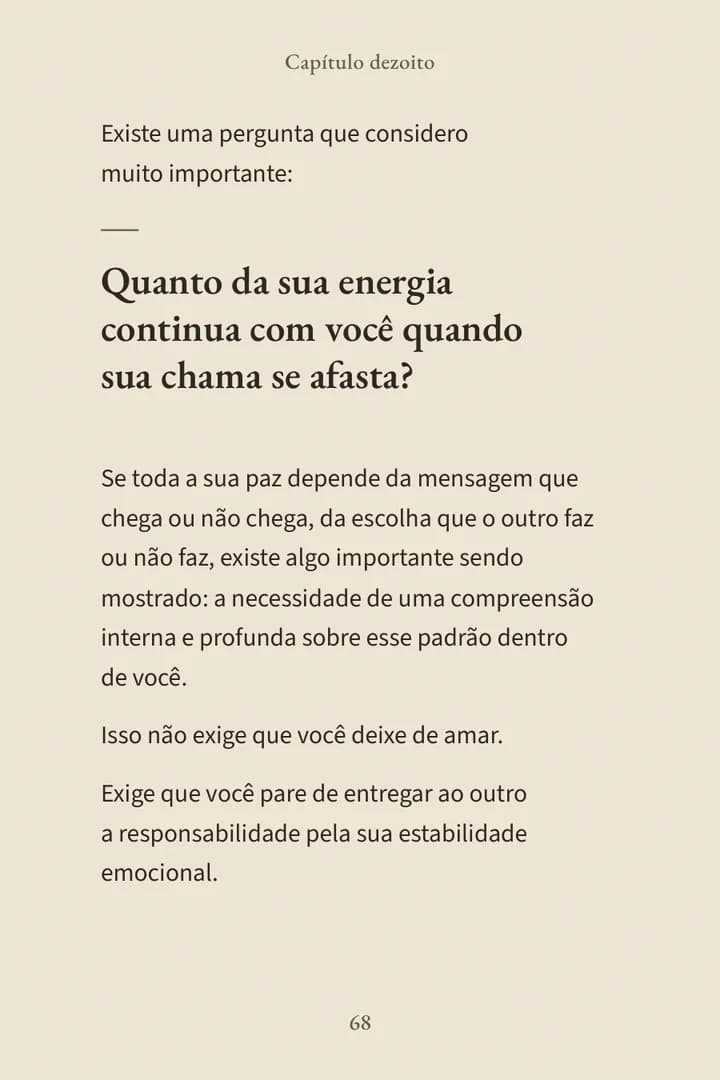 Página 68 do e-book: O trabalho do Divino Feminino consciente
