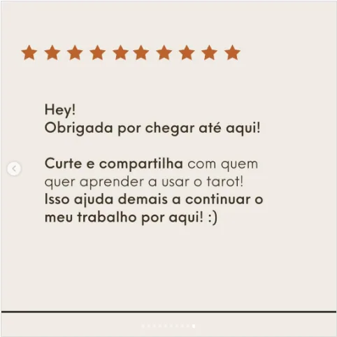 Depoimento de Amanda no Instagram