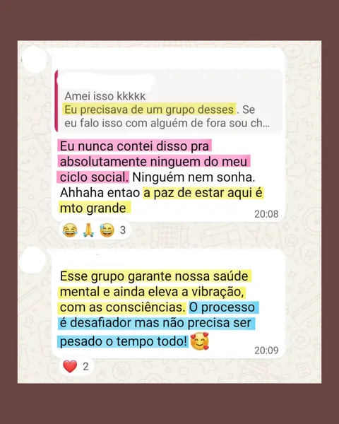 Depoimento 02 sobre todo mundo se entende — Portal Chamas Gêmeas
