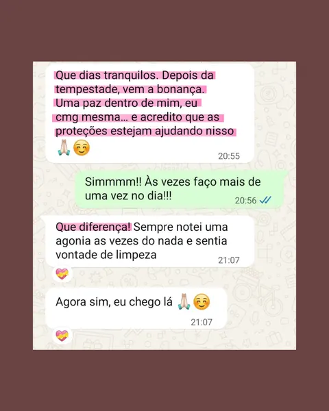 Depoimento 01 sobre limpezas & proteções — Portal Chamas Gêmeas